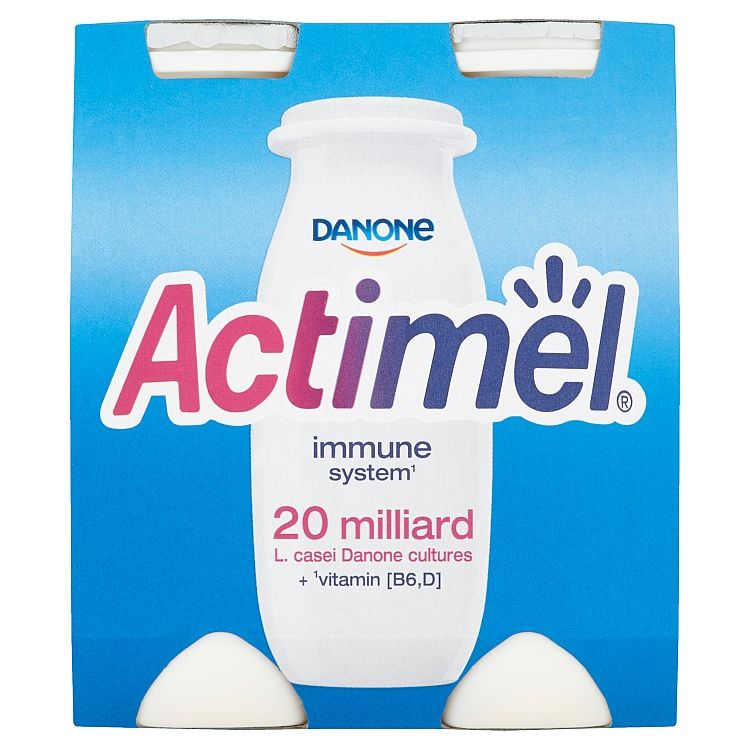 Actimel jogurtový nápoj s vitamínmi biely 4 x 100 g