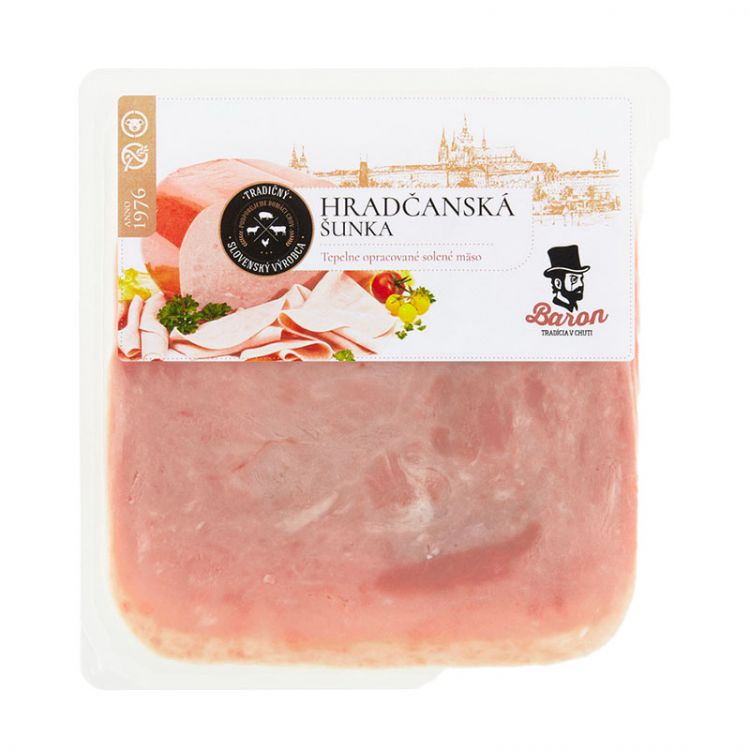 BARON Hradčanská šunka – nárez 100g