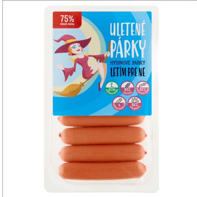 BARON Uletené párky (hydinové) 200g