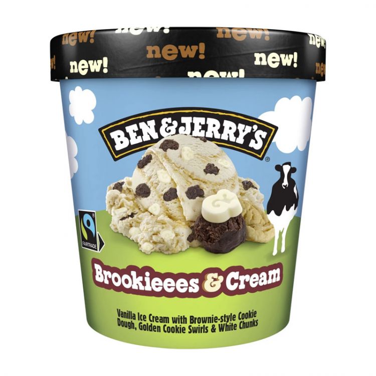 Ben & Jerry's Brookies & Cream 465 ml