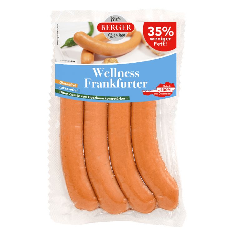 Berger Wellness frankfurtské párky 240 g