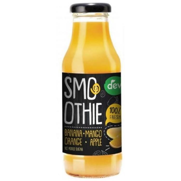DEVA Smoothie banán, mango, pomaranč, jablko 300 ml