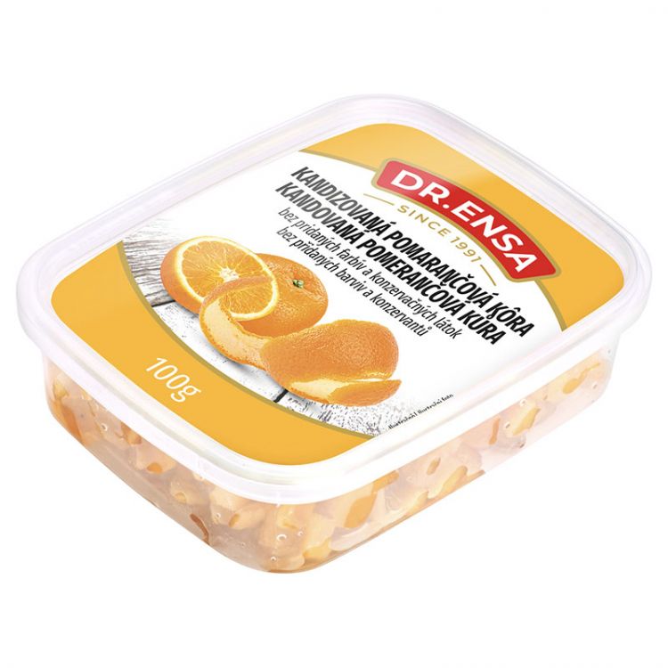 DR.ENSA Pomarančová kôra kandizovaná 100g