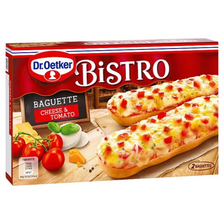 Dr Oetker Bistro bageta syr a paradajka 250g