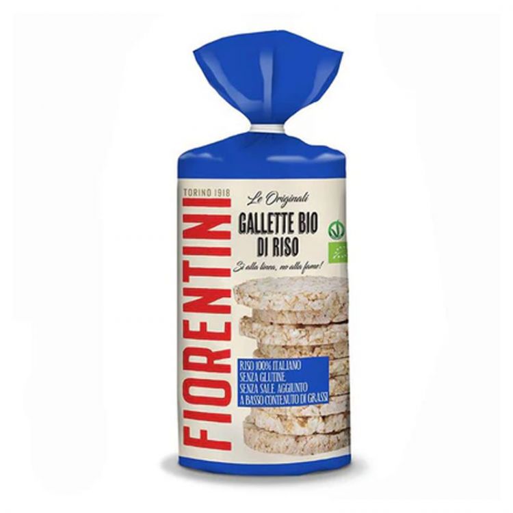 Fiorentini BIO bezlepkové Ryžové chlebíčky 120g