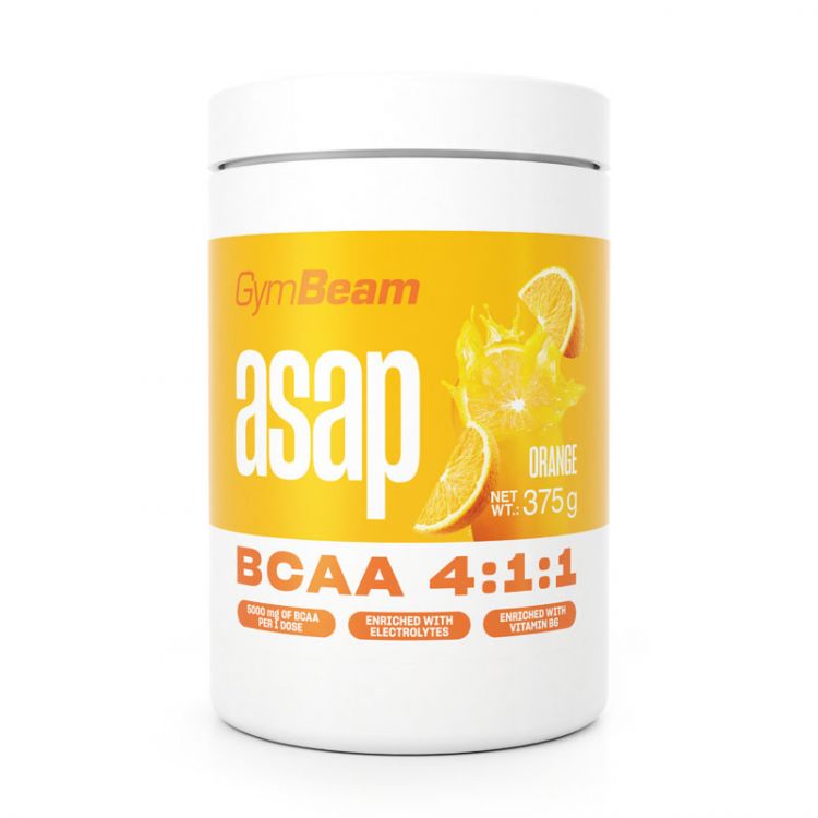 GymBeam ASAP BCAA Hydrate orange 375g