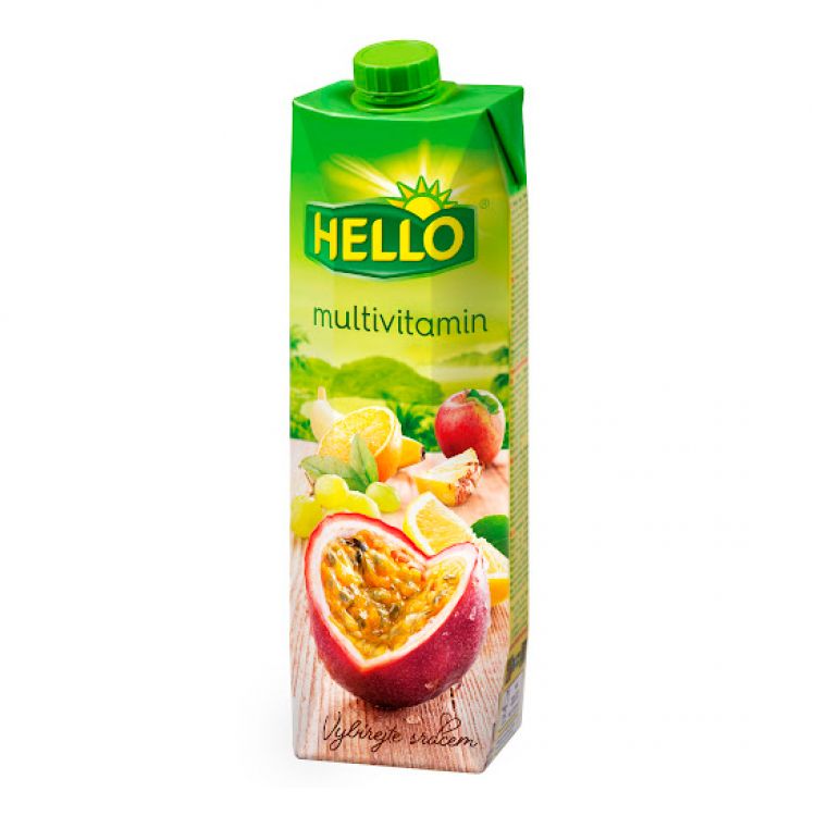 Hello Mmultivitamínový nektarový nápoj 1 l