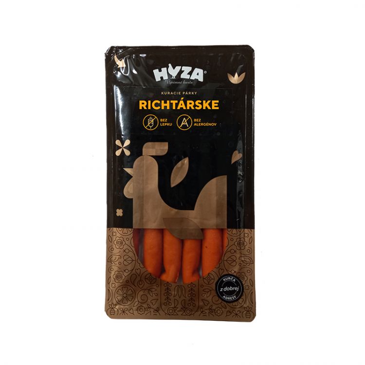 Hyza Richtárske Kuracie párky XXL balenie