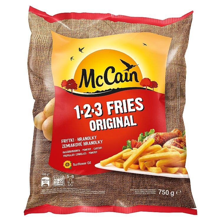 McCain 123 Fries Original 750 g