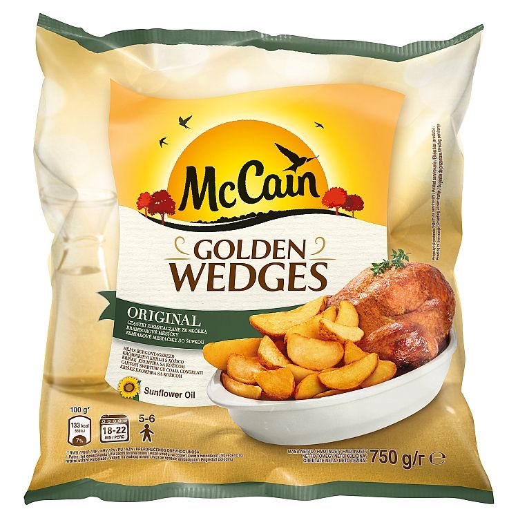 McCain Golden Wedges Original 750 g