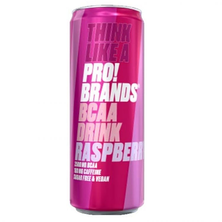 PRO!BRANDS BCAA Drink malina 330 ml