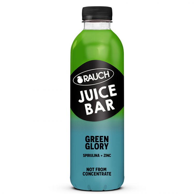 Rauch Juice Bar uhorka-kiwi-spirulina 0,8l