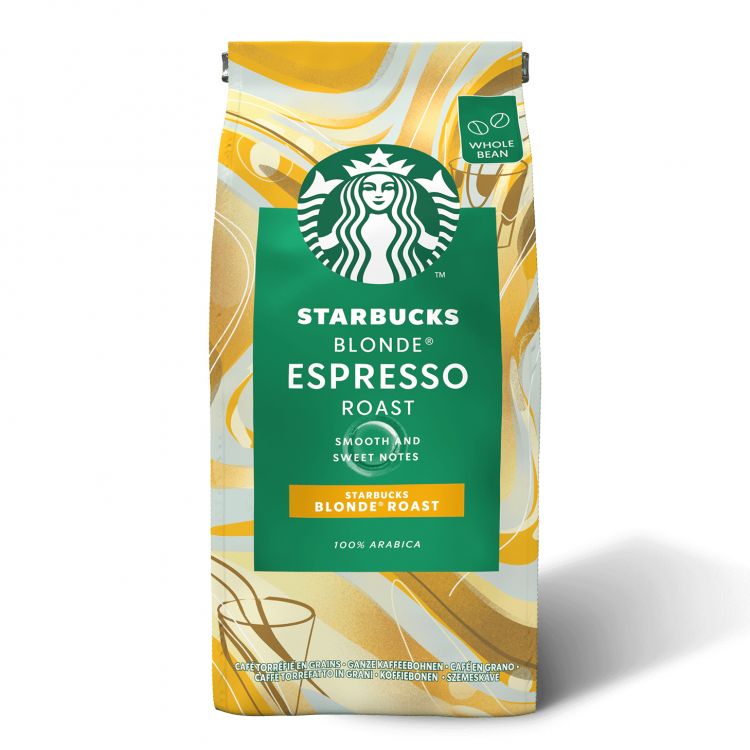 Starbucks Blonde Espresso Roast, zrnková káva, 450 g