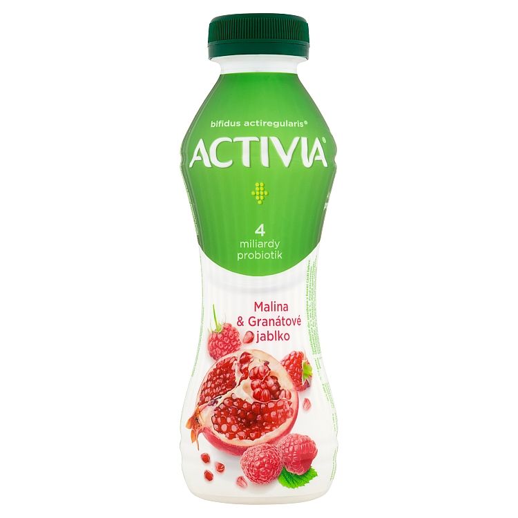 ACTIVIA Nápoj Malina - Granátové jablko 280 g