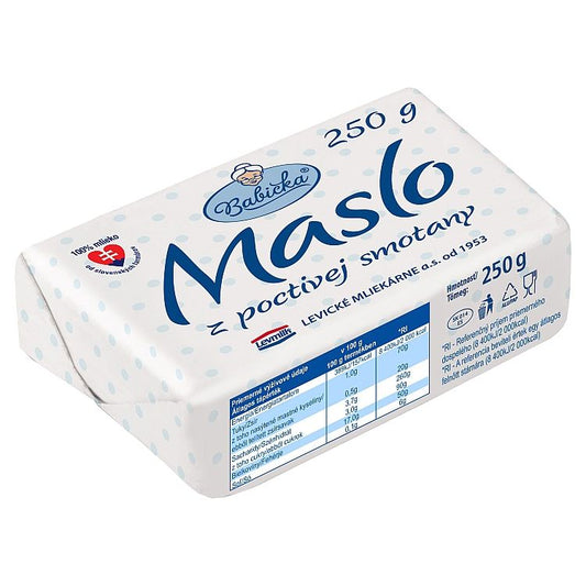 Babička Maslo z poctivej smotany 250 g