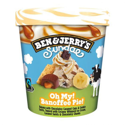 Ben & Jerry's Banoffee Pie Sundae 427 ml