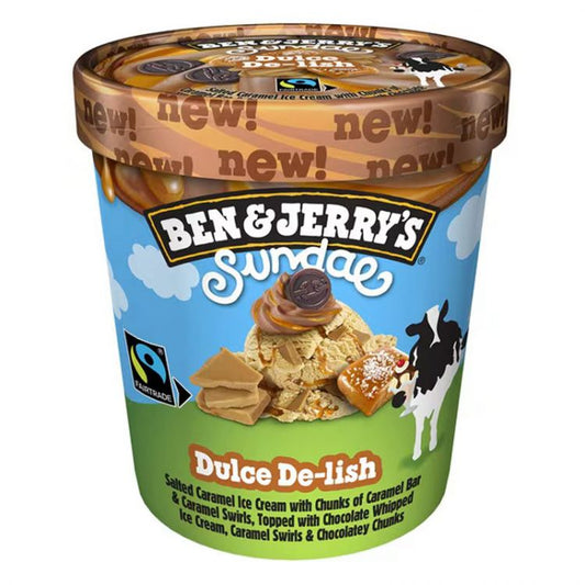 Ben &Jerry's Dulce De-lish Sundae 427 ml