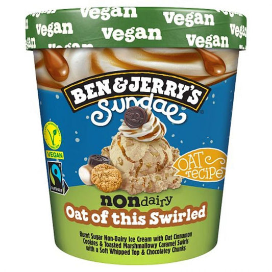 Ben & Jerry's Oat of This Swirled Non-Dairy Sundae 427 ml