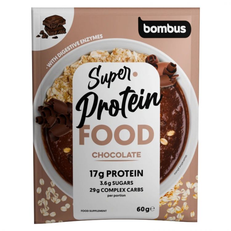 Bombus Super Protein Food Chocolate 60g