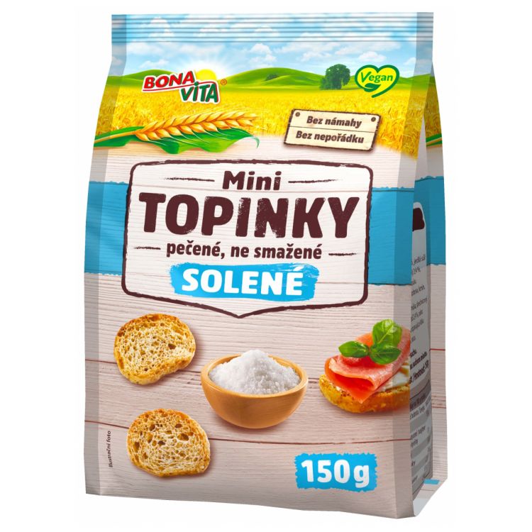 Bonavita Mini Topinky solené 150 g