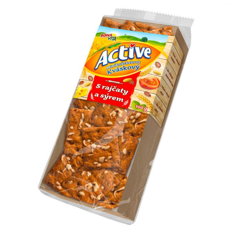 Bonavita Miniknackebrot s paradajkami a syrom 100 g