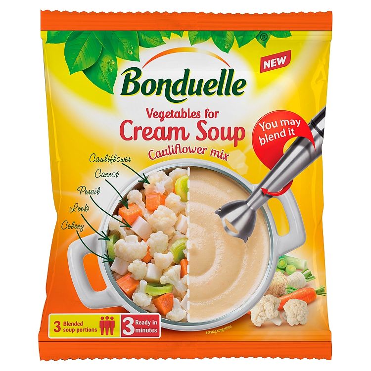 Bonduelle Karfiolová polievková zmes 400 g