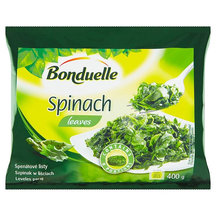 Bonduelle Špenátové listy 400 g