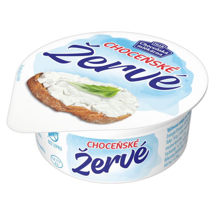 Chocenské žervé neochutené 80g