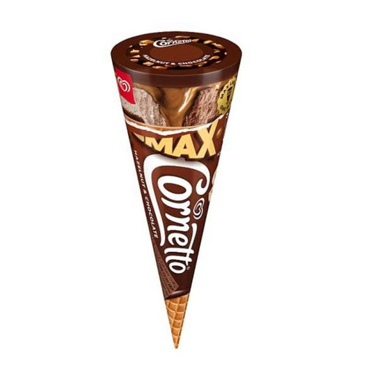 Cornetto Max Hazelnut & Chocolate 115ml
