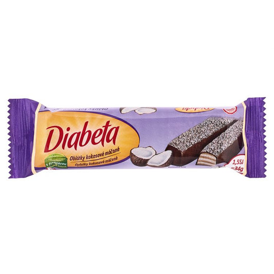 DIABETA oblátky kokosové máčané