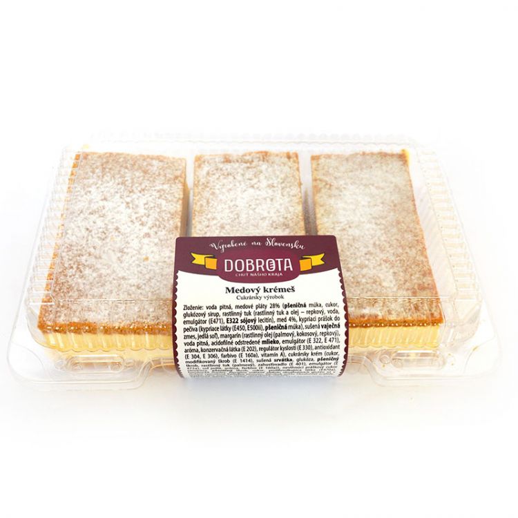 DOBROTA Medový krémeš 550g