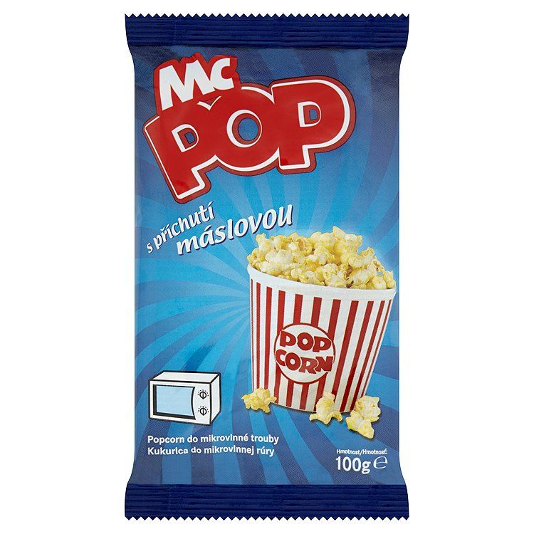 Druid Pop corn MC POP maslový 100g