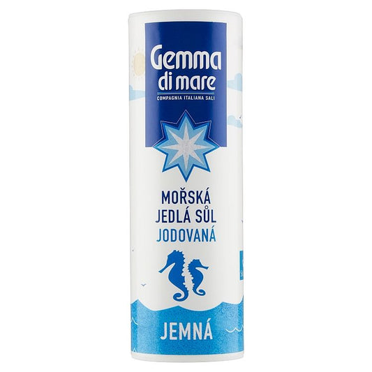 Gemma Di Mare Morská jedlá soľ jódovaná jemná 250 g
