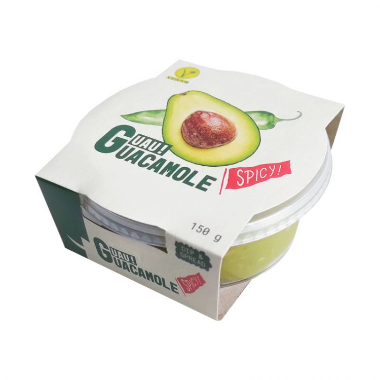 GUAU! GUACAMOLE - avokádový DIP pikantný 150g