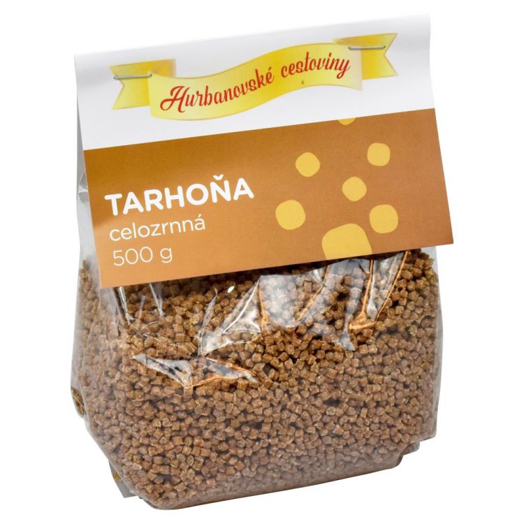 Hurbanovské cestoviny Tarhoňa Celozrné 500 g