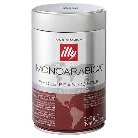illy káva GUATEMALA , zrnková káva dóza 250 g