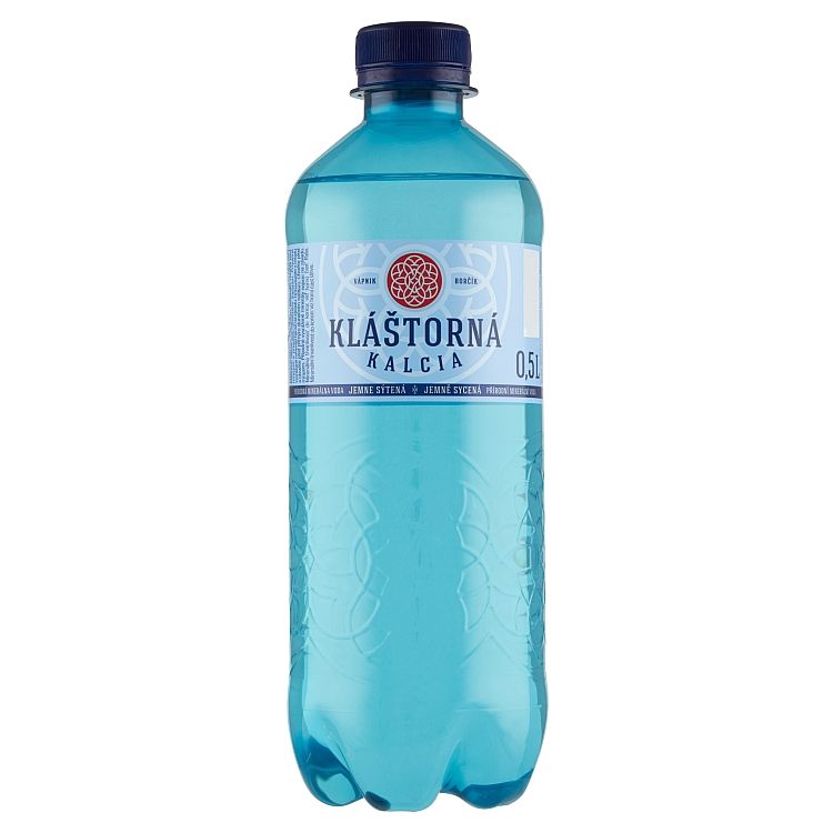 Kláštorná Kalcia jemne sýtená 0,5 l