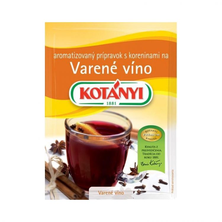 Kotányi aromatizovaný prípravok s koreninami na Varené víno 35g