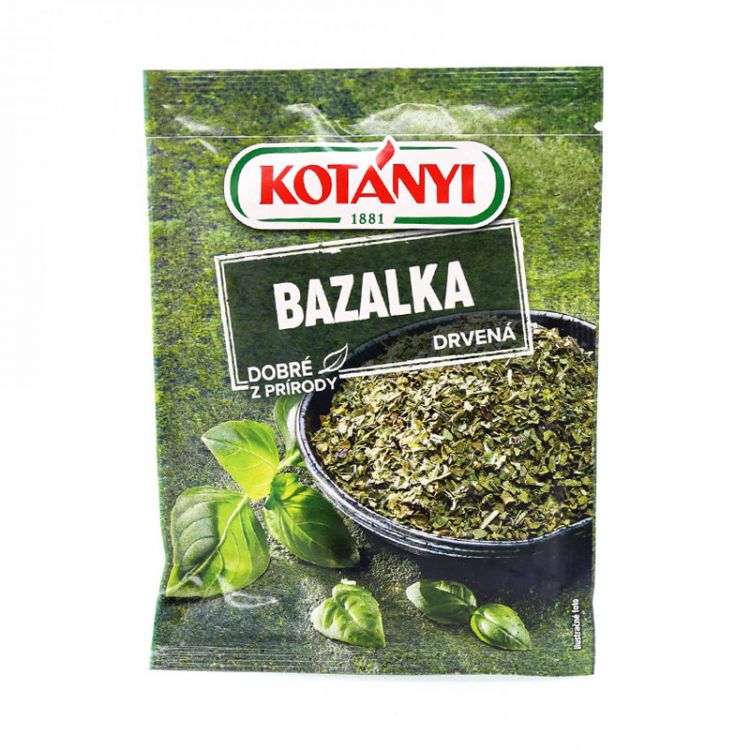 Kotányi Bazalka sušená drvená 9g