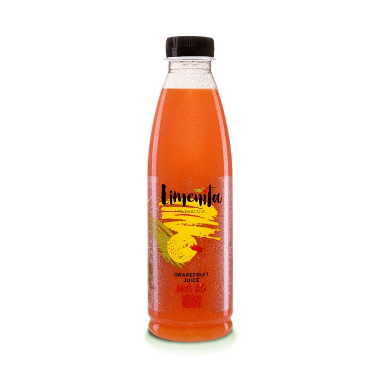 Limeñita Fresh & Cool Šťava z ružových grapefruitov 750 ml