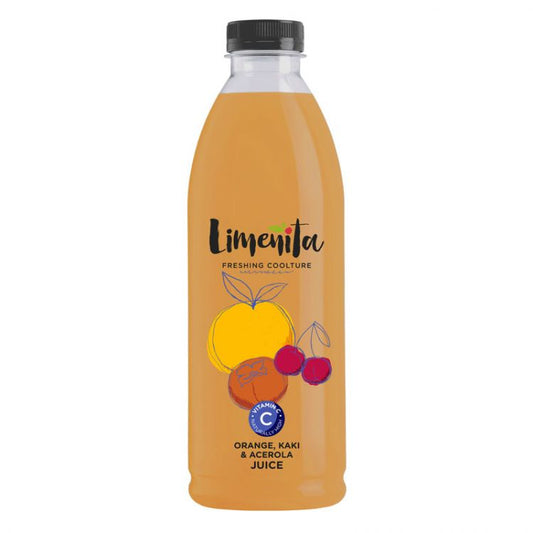 Limeñita Šťava pomaranč, kaki, acerola 1l