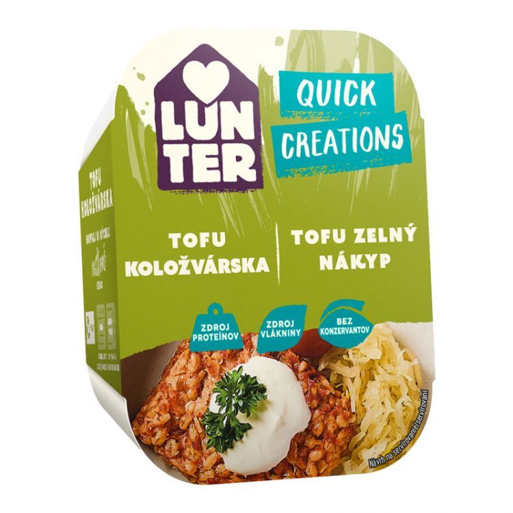 LUNTER Quick&Easy tofu Koložvárska 190 g