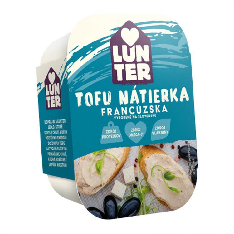 LUNTER Tofu Francúzska nátierka Premium 150 g