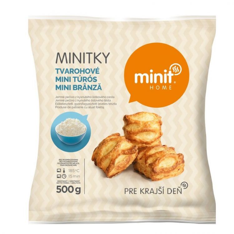 Minit Home Minitky tvarohové 500g