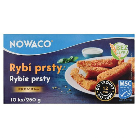 Nowaco Bezlepkové prsty 250g