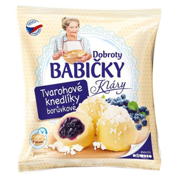 Nowaco tvarohové knedle čučoriedkové 320 g