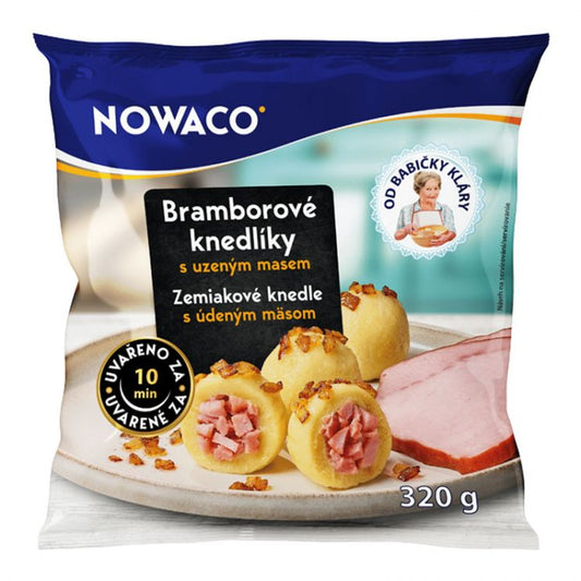 Nowaco Zemiakové knedle s údeným mäsom 320 g