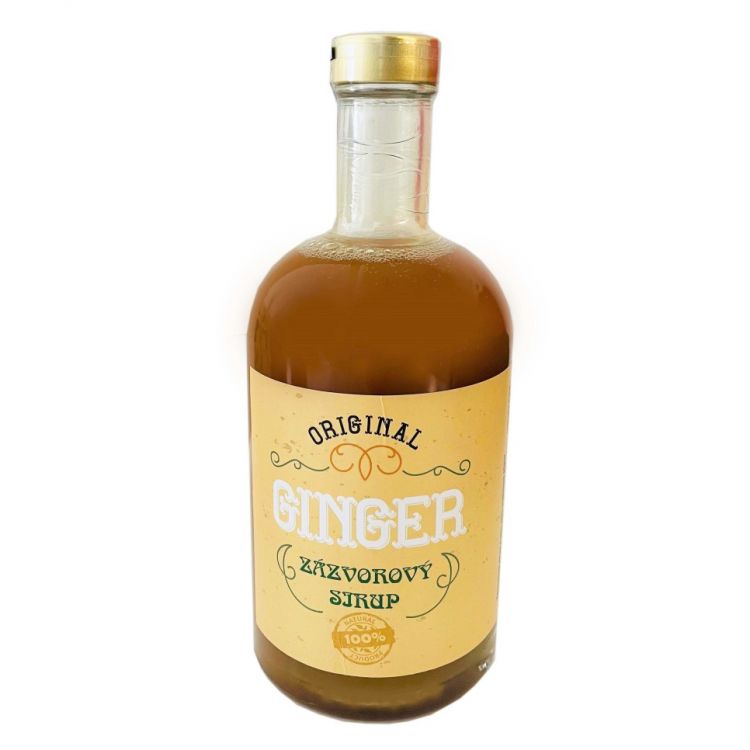 ORIGINAL GINGER Zázvorový sirup 500 ml