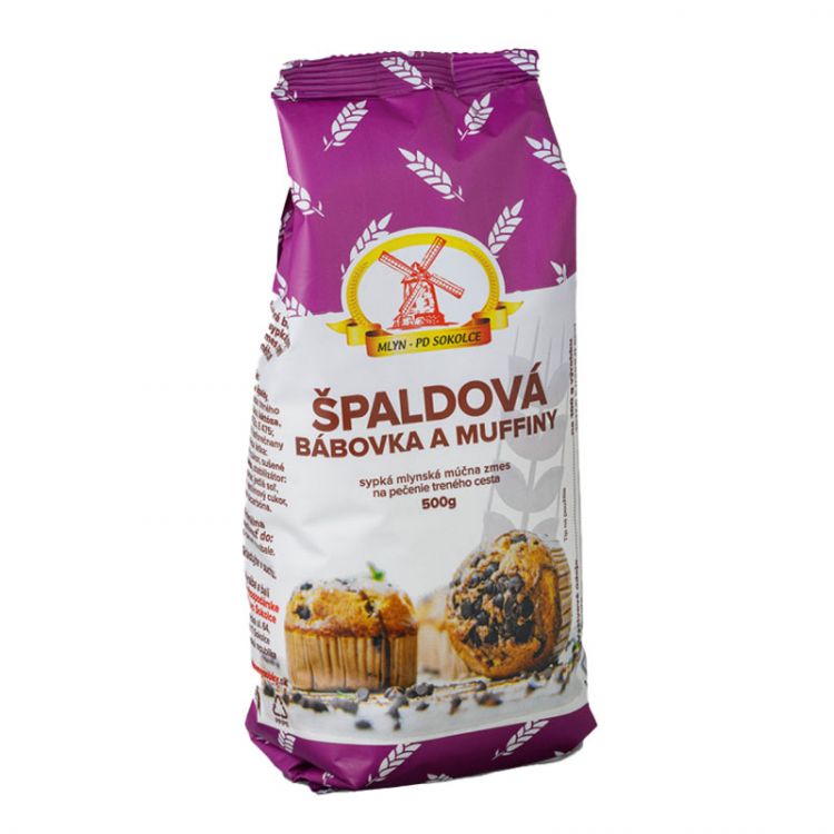 PD Sokolce Múčna zmes, špaldová bábovka a muffiny 500g