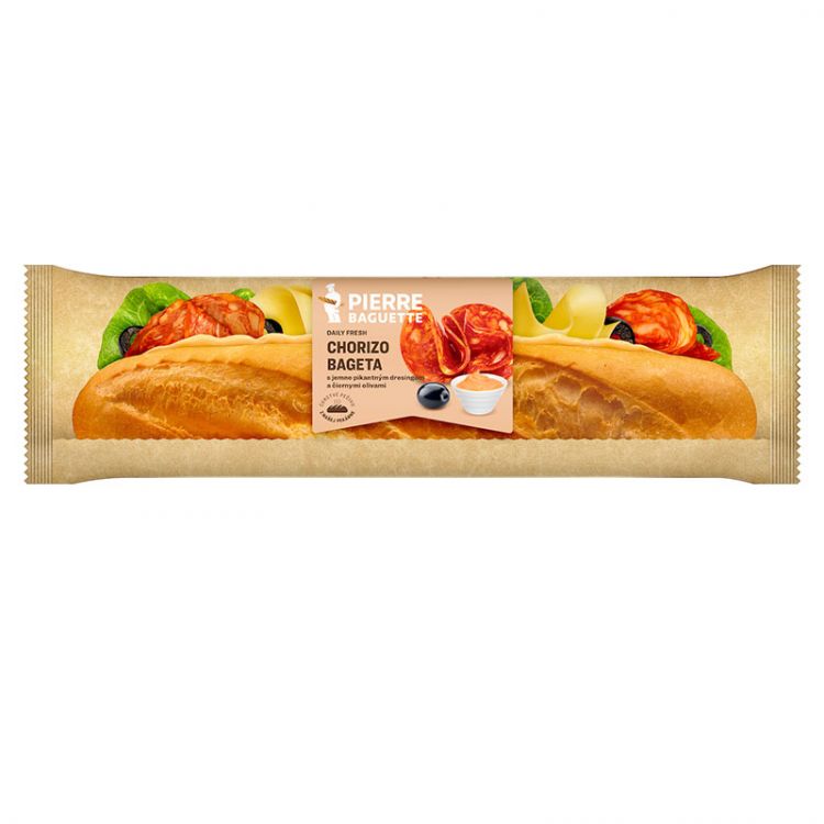 Pierre Baguette Bageta Chorizo 200 g